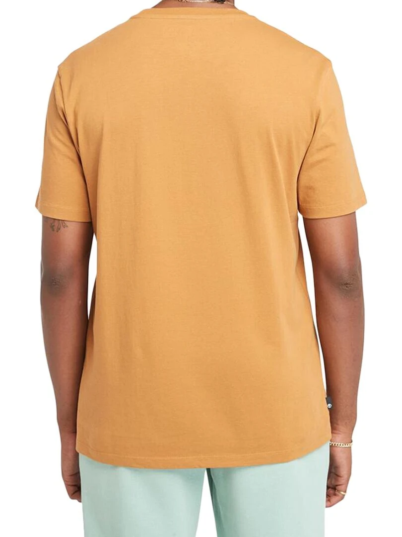 Tee Shirt Timberland SS Brand Reg   Marron