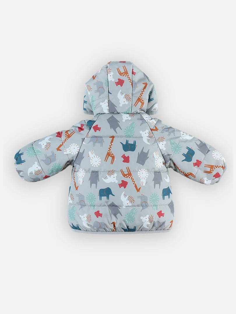 Veste Déperlante Doublée De Veloudoux Noir Blanc