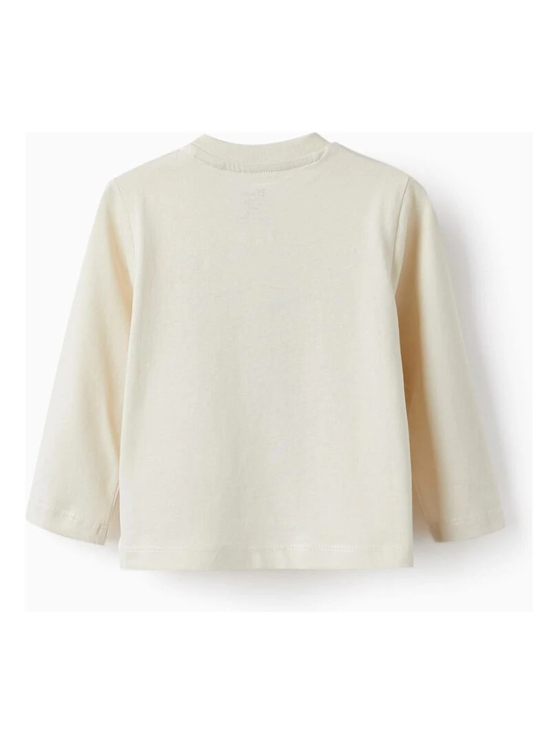 T shirt à manches longues pour bébé garçon 'Skate' manches longues Skater's’ Dictionary Beige clair