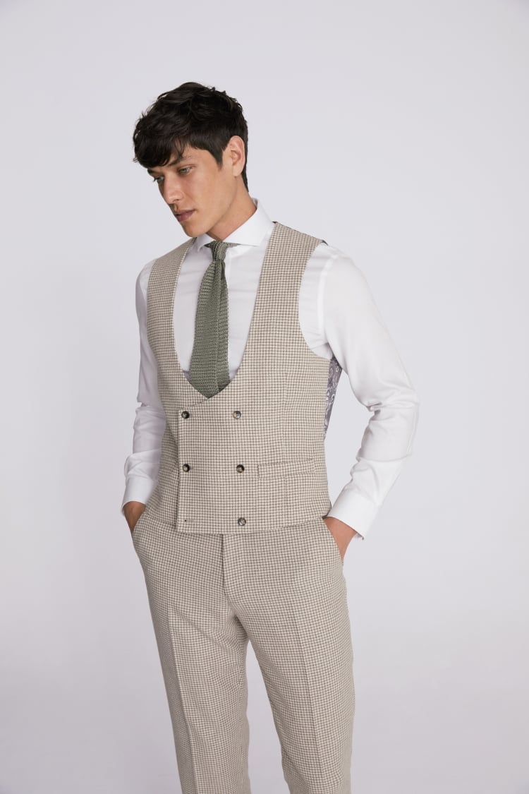 Italian Slim Fit Grey Check Jacket    Buy Online at Moss
