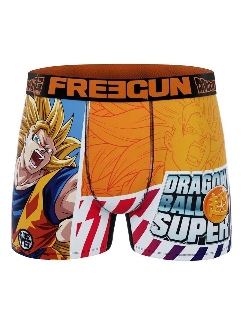 Lot de 3 boxers homme Dragon Ball Super Freegun   Orange