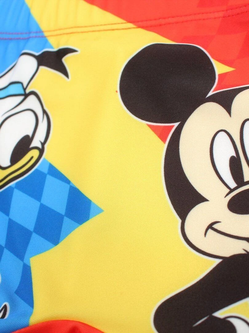 Disney   Boxer De Bain garçon imprimé Mickey   Rouge