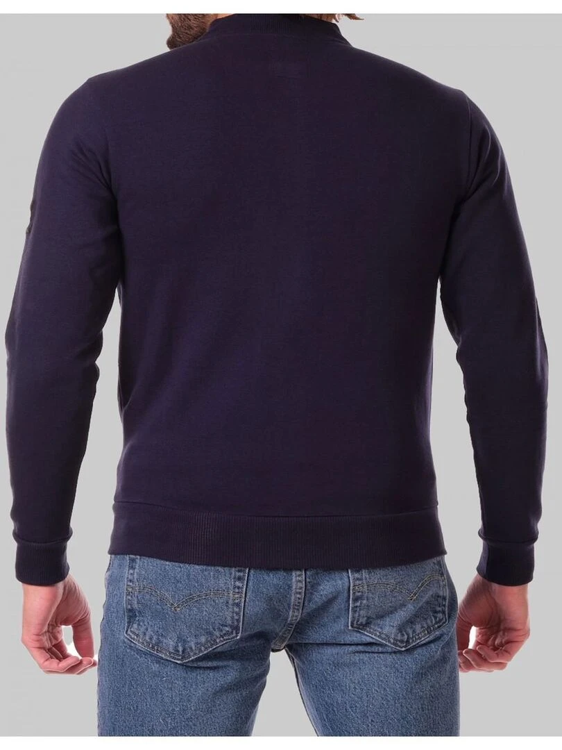 Gilet zippé Kebello   Bleu marine