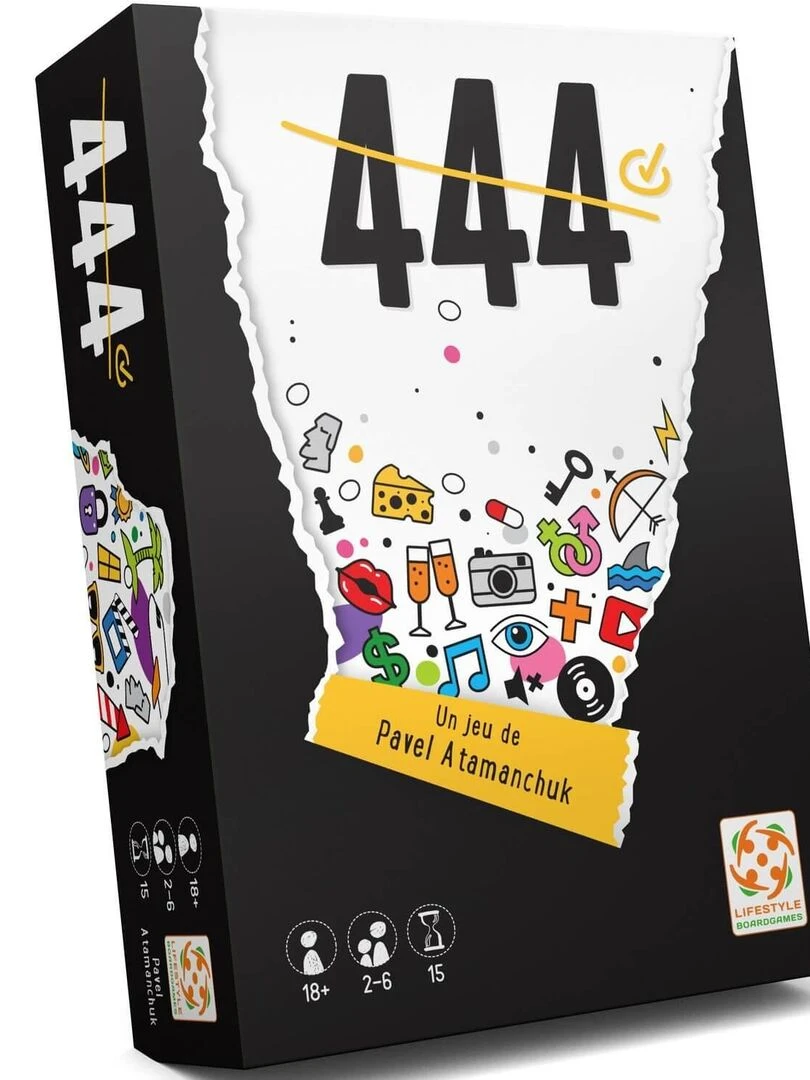 Jeu d'ambiance : 444 choses à faire ou pas N/A