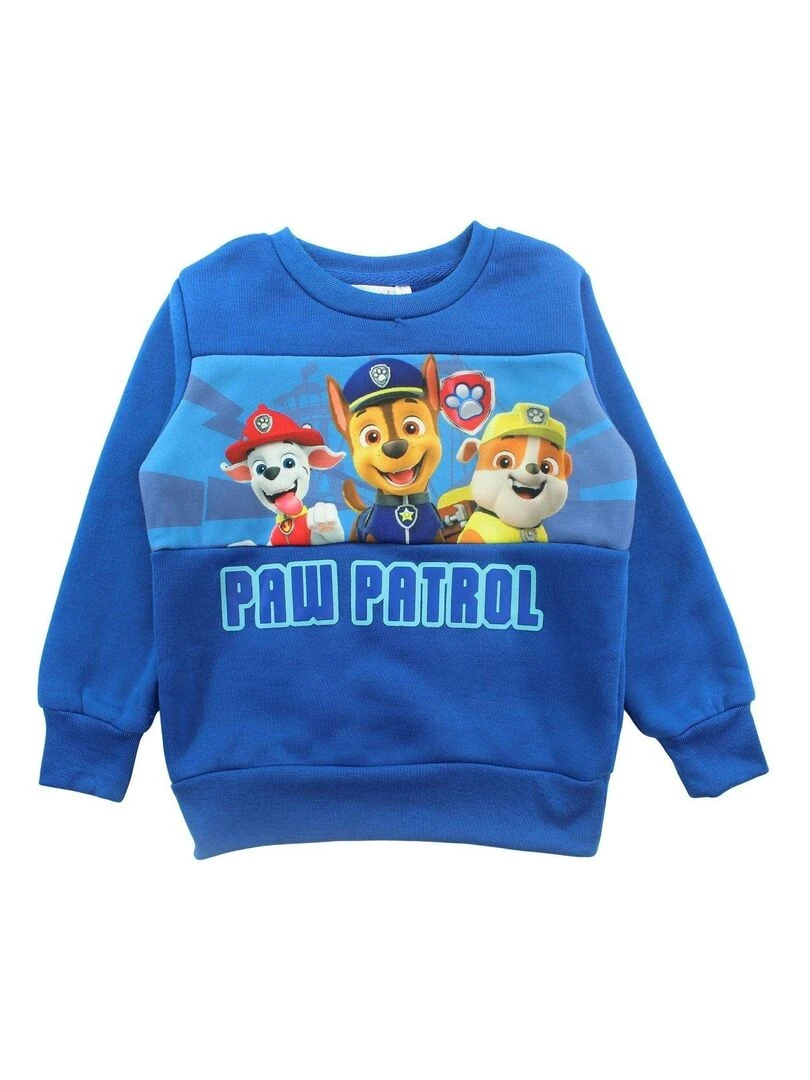 Paw Patrol Ensemble Sweat pantalon garçon Imprimé La Pat' Patrouille Bleu