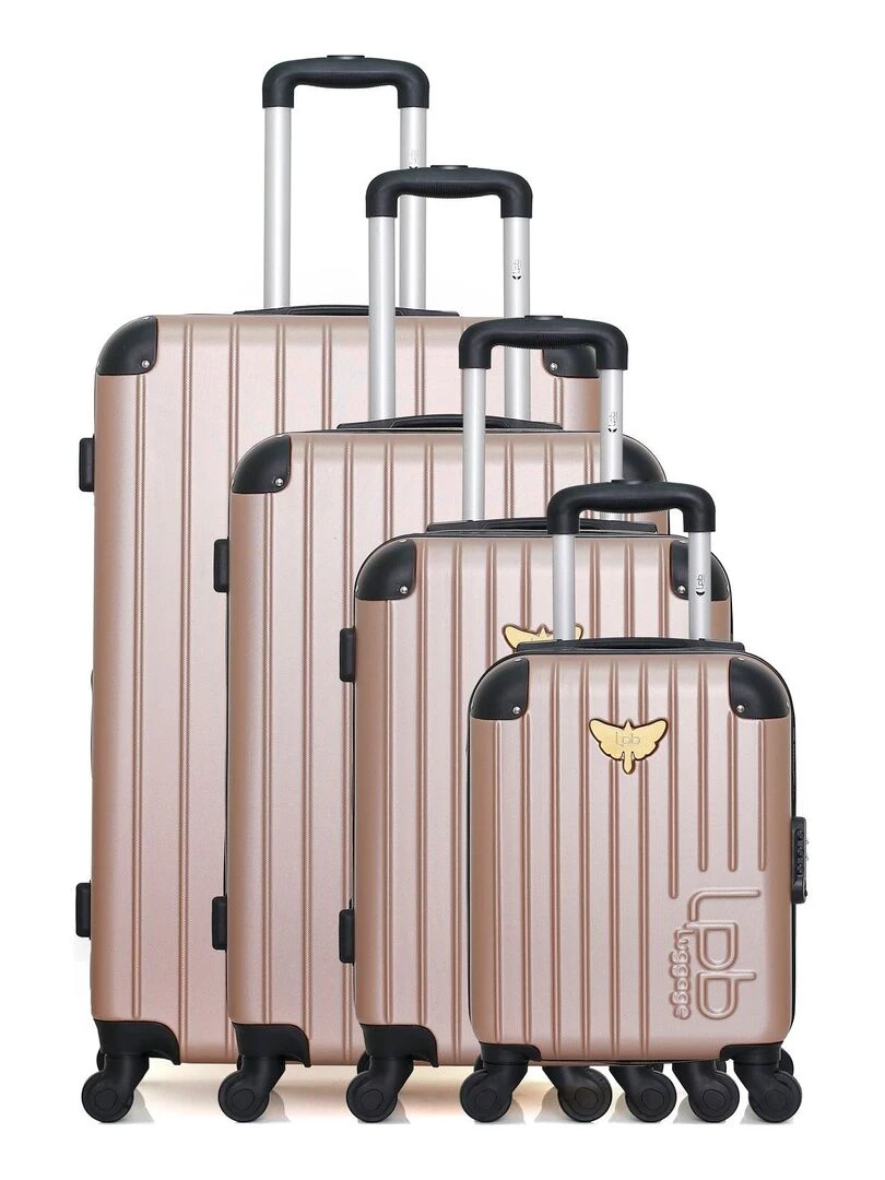 LPB LUGGAGE SET DE 4 MARIANNE M Rose
