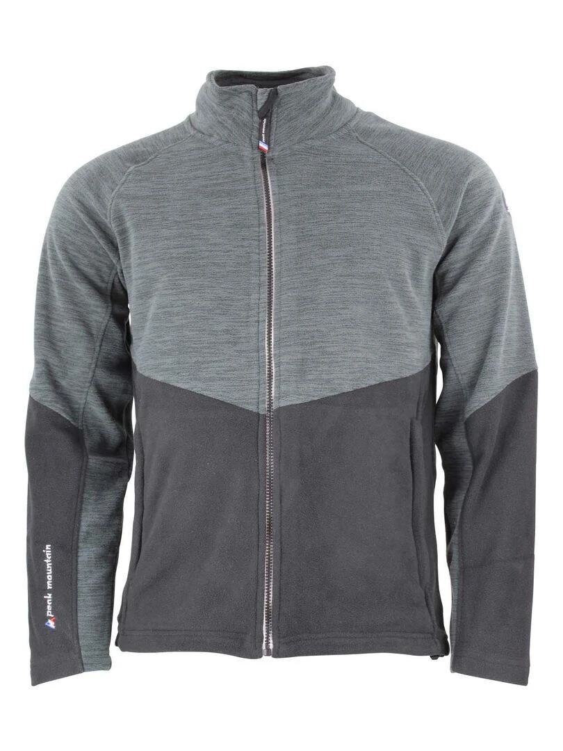 Blouson polaire homme CROCUS PEAK MOUNTAIN Gris foncé