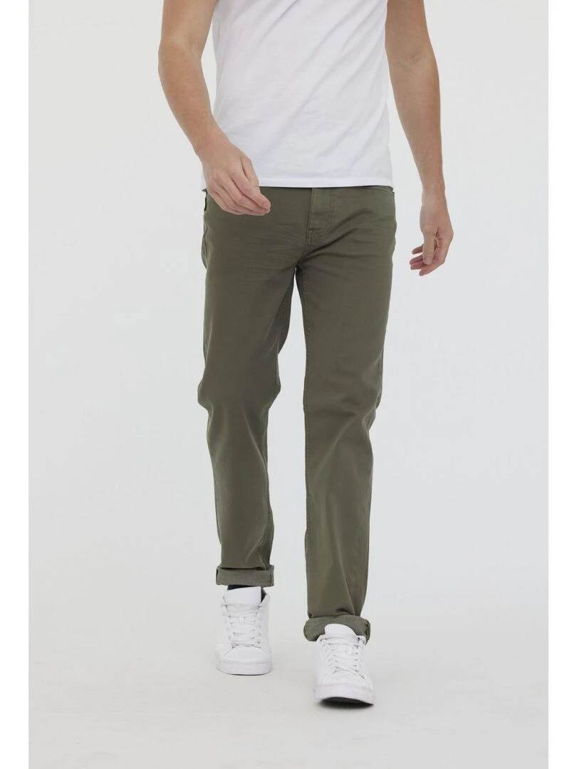 Lee Cooper Pantalon coton straight 122Z Kaki