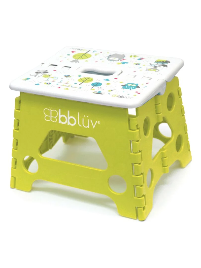 Marchepied enfant pliable Stëp lime Vert