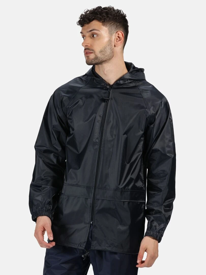 Regatta Stormbreak   Veste imperméable à capuche   Bleu marine