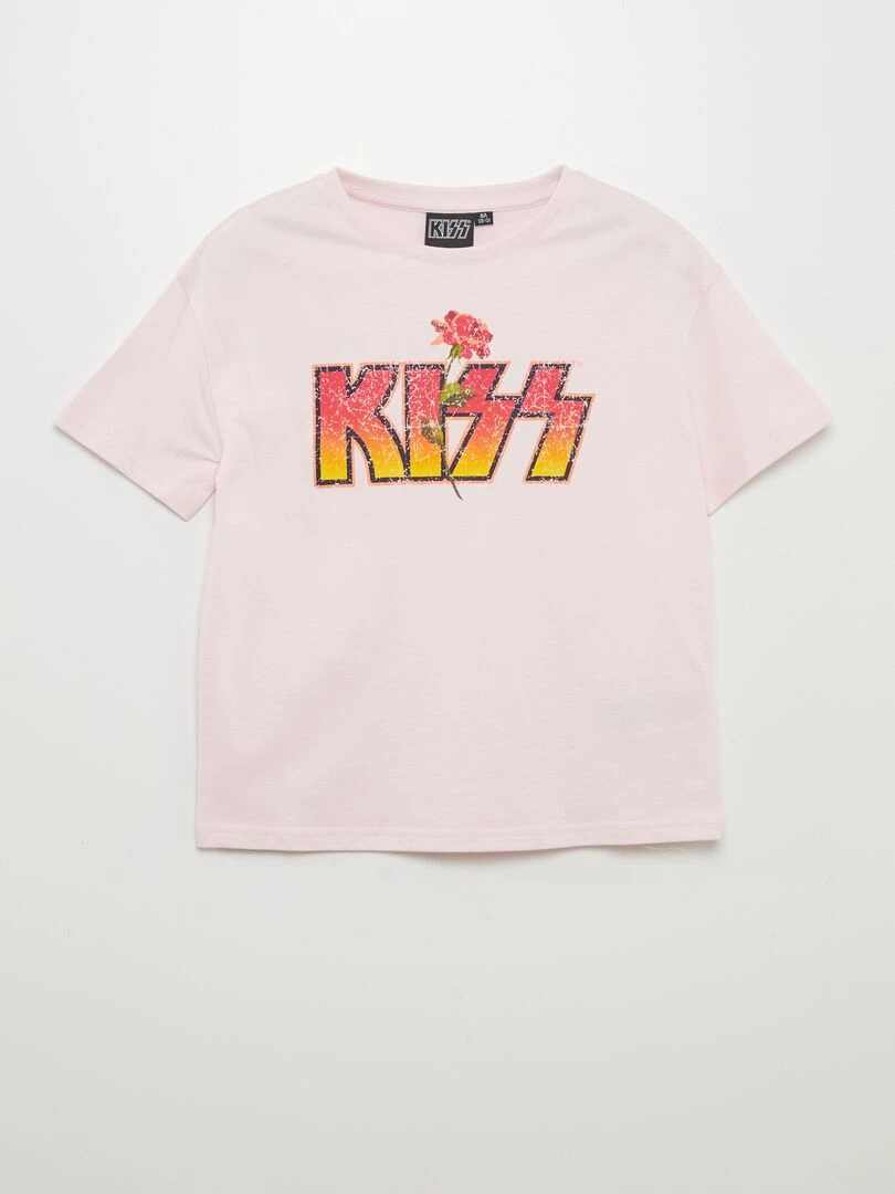 T shirt 'Kiss' Rose