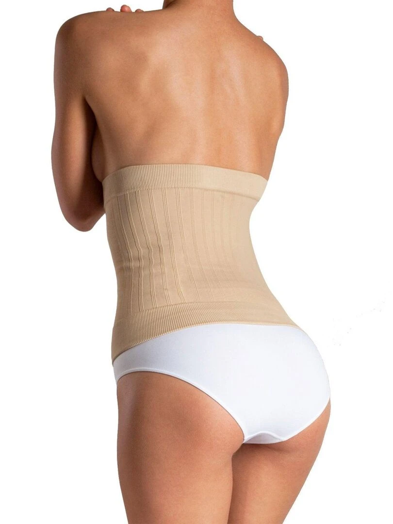 Ceinture Gainante avec Actifs Minceur   Beige