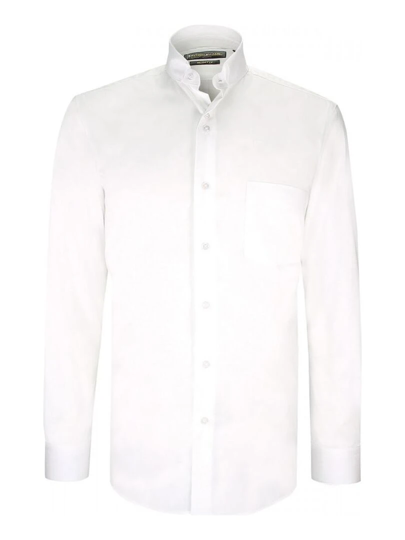 Chemise mode col cousu NINO Blanc