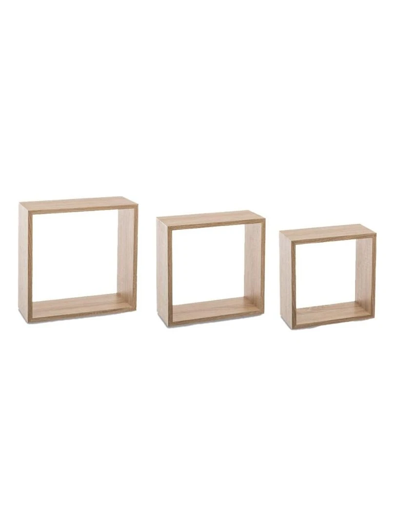Etagère Fixy Cub chêne naturel X3 Beige