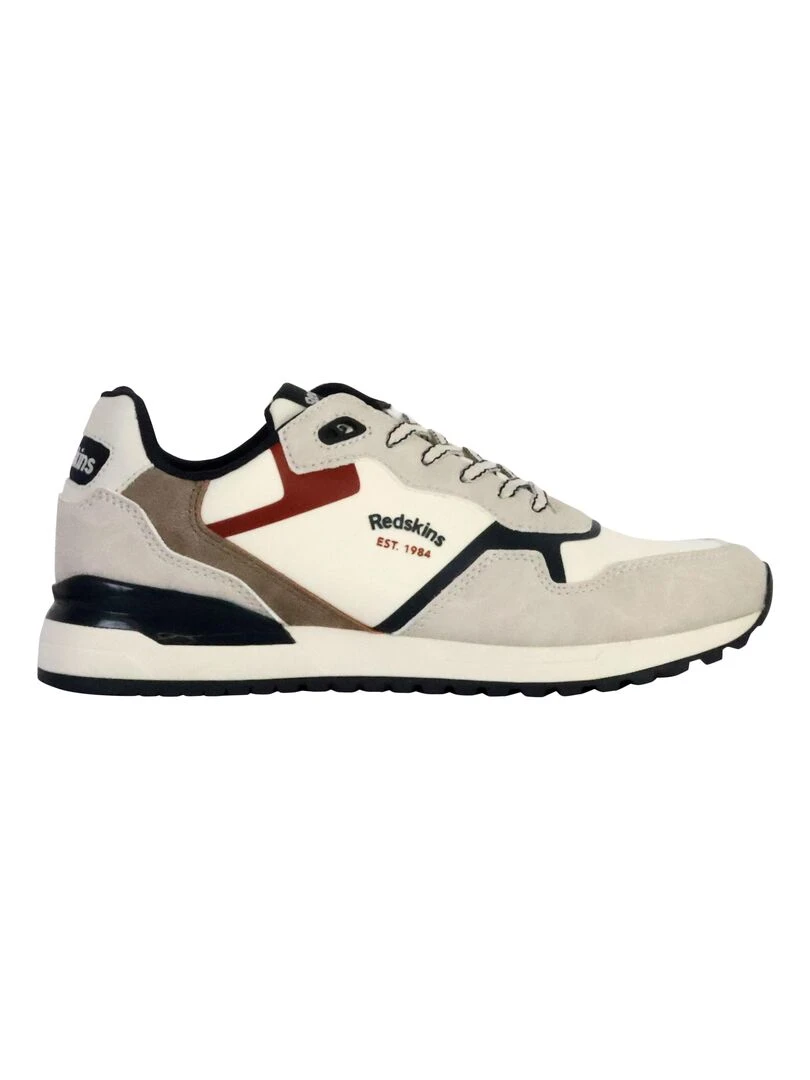 Basket à Lacets Redskins Oster Blanc