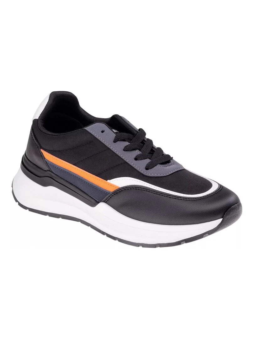 Hi Tec Baskets MESTRA Noir Orange