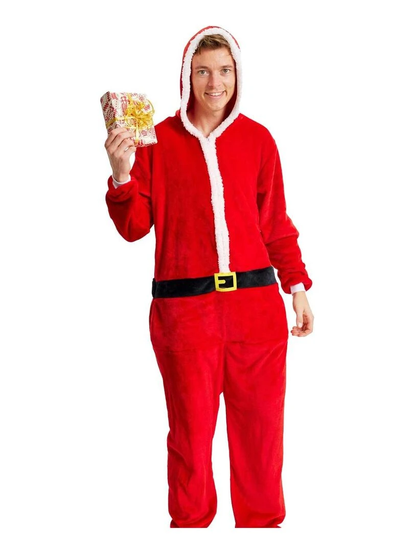 Combinaison de Noël Rouge