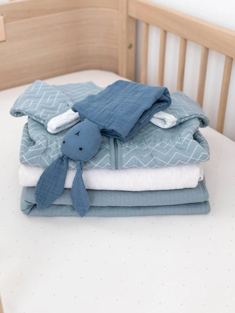 Bemini Gigoteuse  jambes séparables Quilted jersey   Bleu foncé
