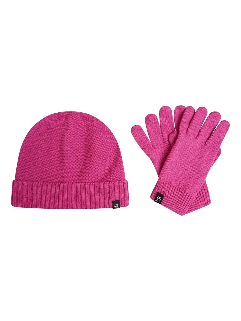 Dare 2B Ensemble bonnet et gants NECESSITY Rose framboise