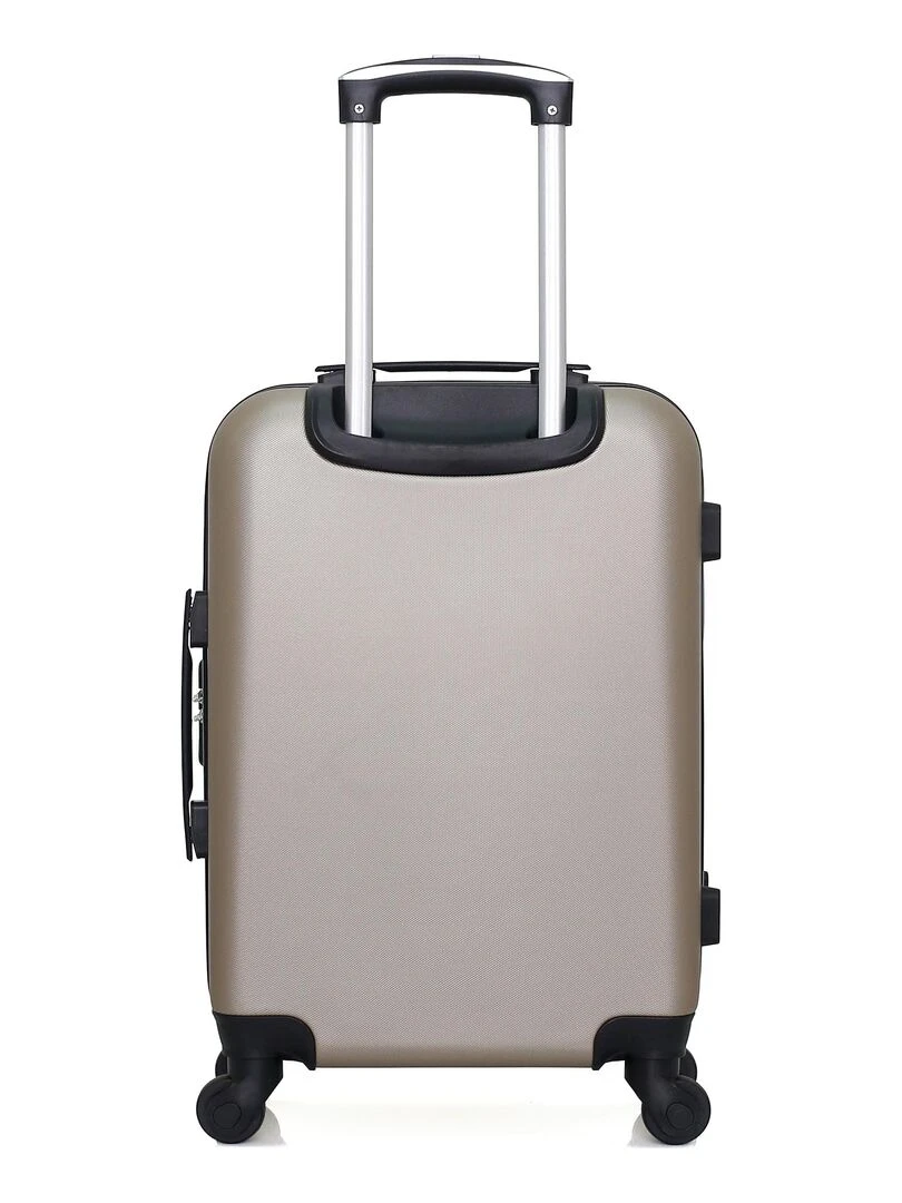CAMPS UNITED   VALISE CABINE ABS BERKELEY 4 ROUES 55 CM   Beige