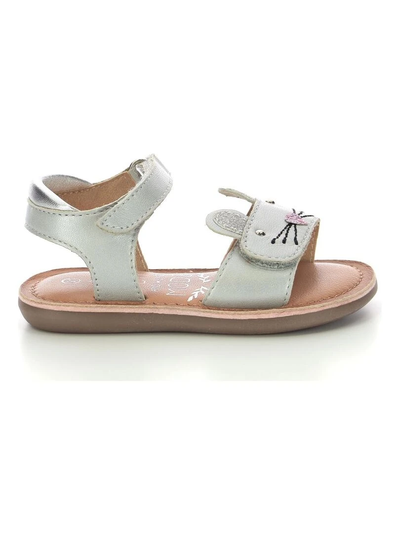 Sandales Cuir Cloonie Argent