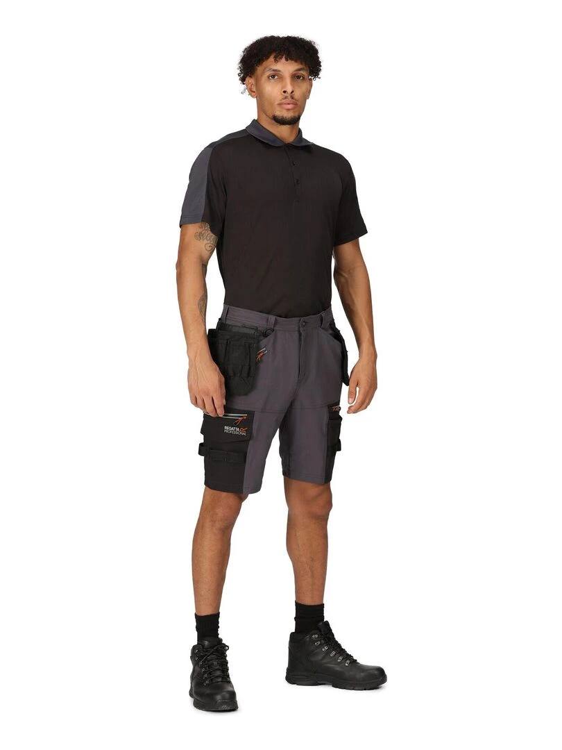 Regatta   Short INFILTRATE   Gris Noir