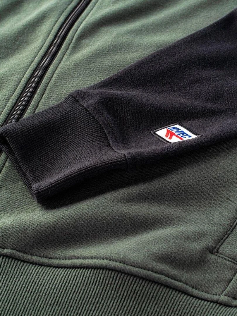 Hi Tec   Veste à capuche SABARIN   Vert foncé