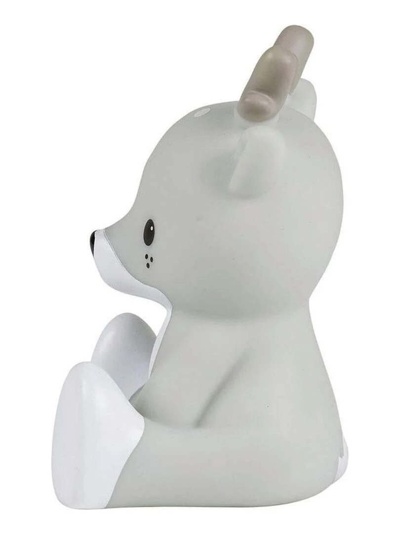 Veilleuse tactile Fabian le renne (15 cm) Gris