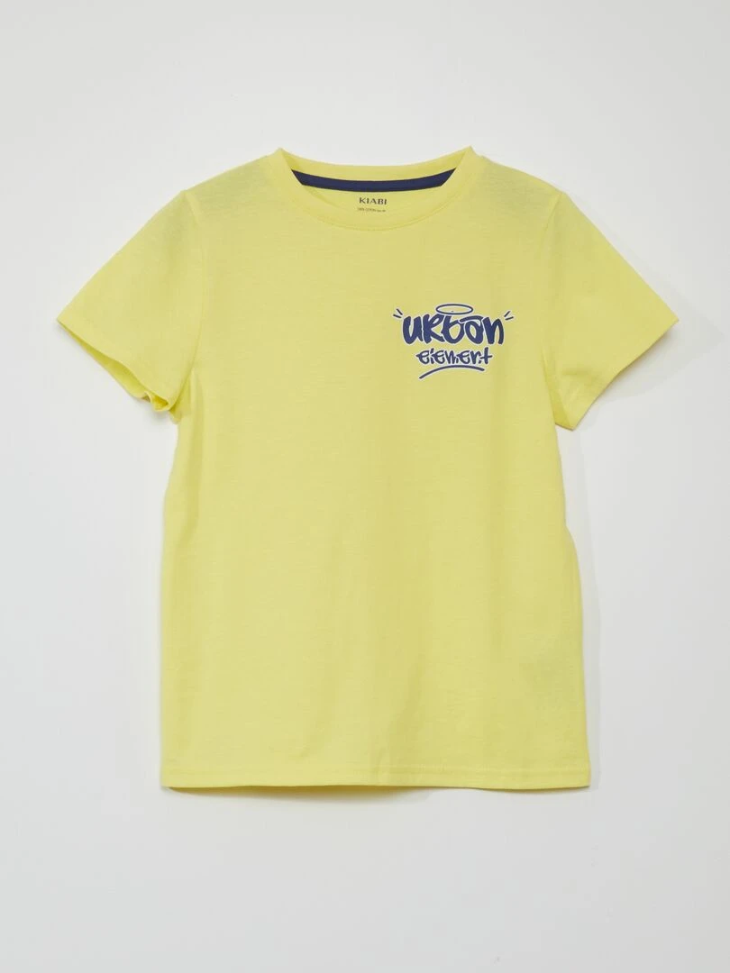 Lot de 3 t shirts en jersey   BLEU