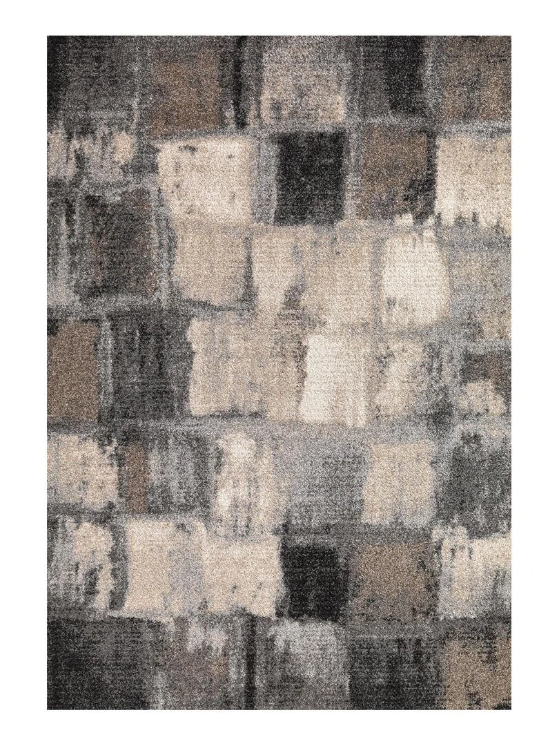 Tapis salon CALEGANT OEKO TEX® Gris