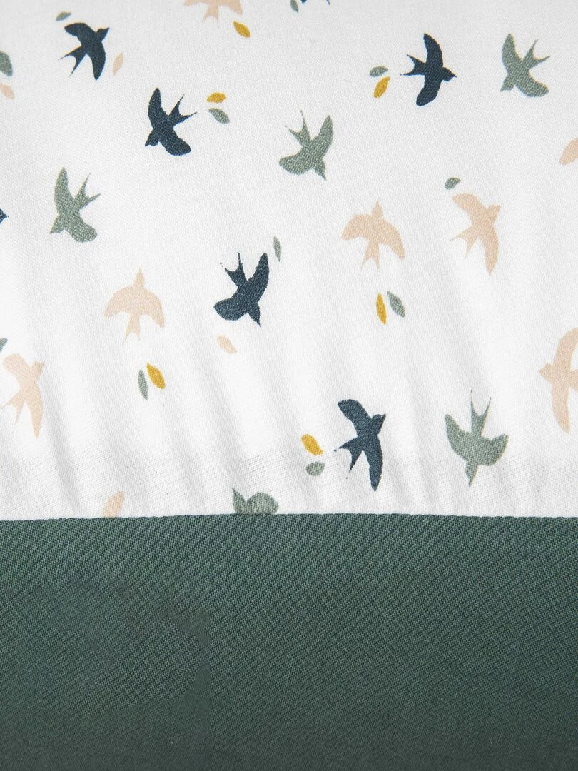 Coussin d'allaitement déhoussable   Blanc/vert