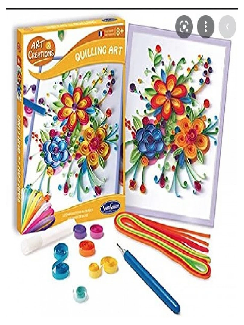 Art Et Creations Quilling Art Au Coeur Des Fleurs N/A