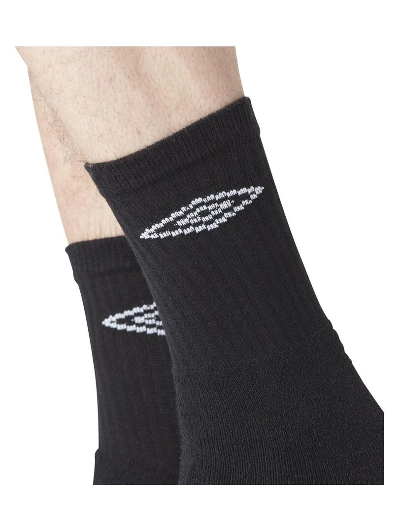 Lot de 10 Paires de Chaussettes Tennis homme Umbro   Noir