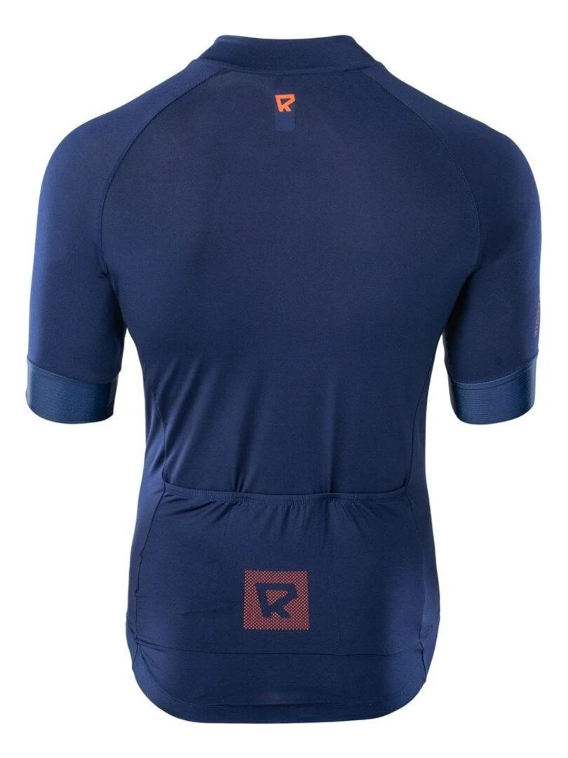 Radvik Maillot de cyclisme ALPHA Bleu Orange