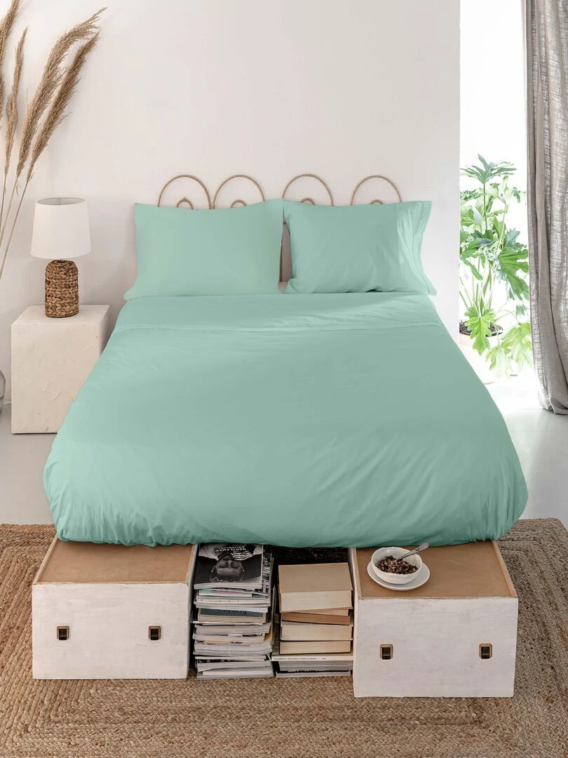 Drap Basic "Happyfriday" Vert