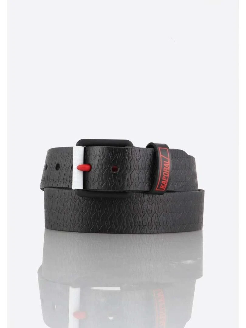 KAPORAL Ceinture en cuir de vache Noir