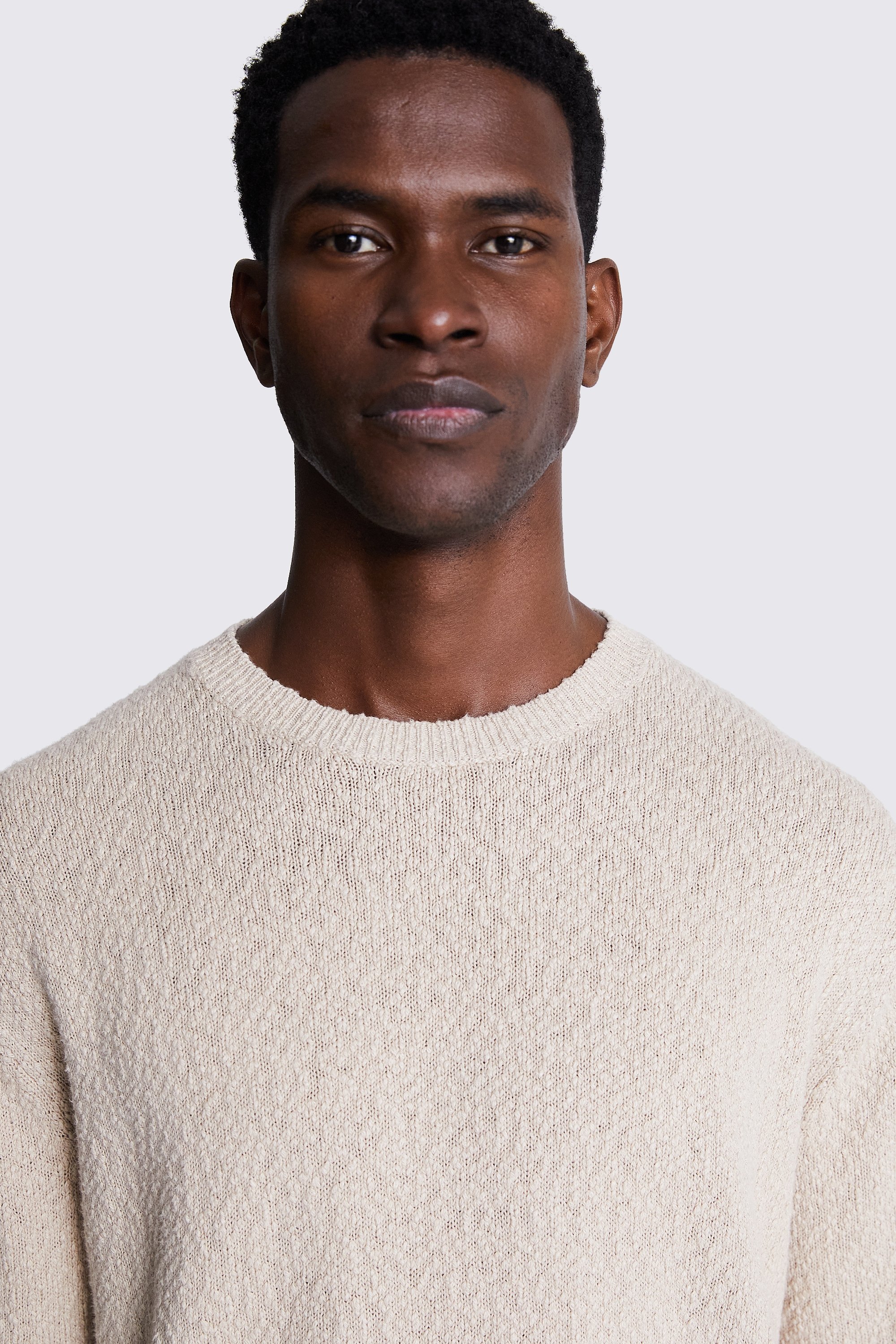 White Merino Mock-Neck Jumper   Buy Online at Moss