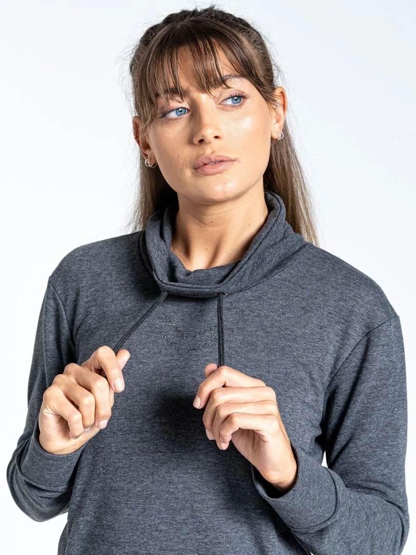 Dare 2B Sweat CRYSTALLIZE Gris foncé