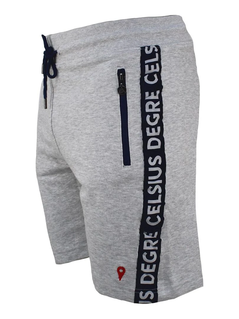 Short homme CLAY   DEGRE CELSIUS   Gris foncé