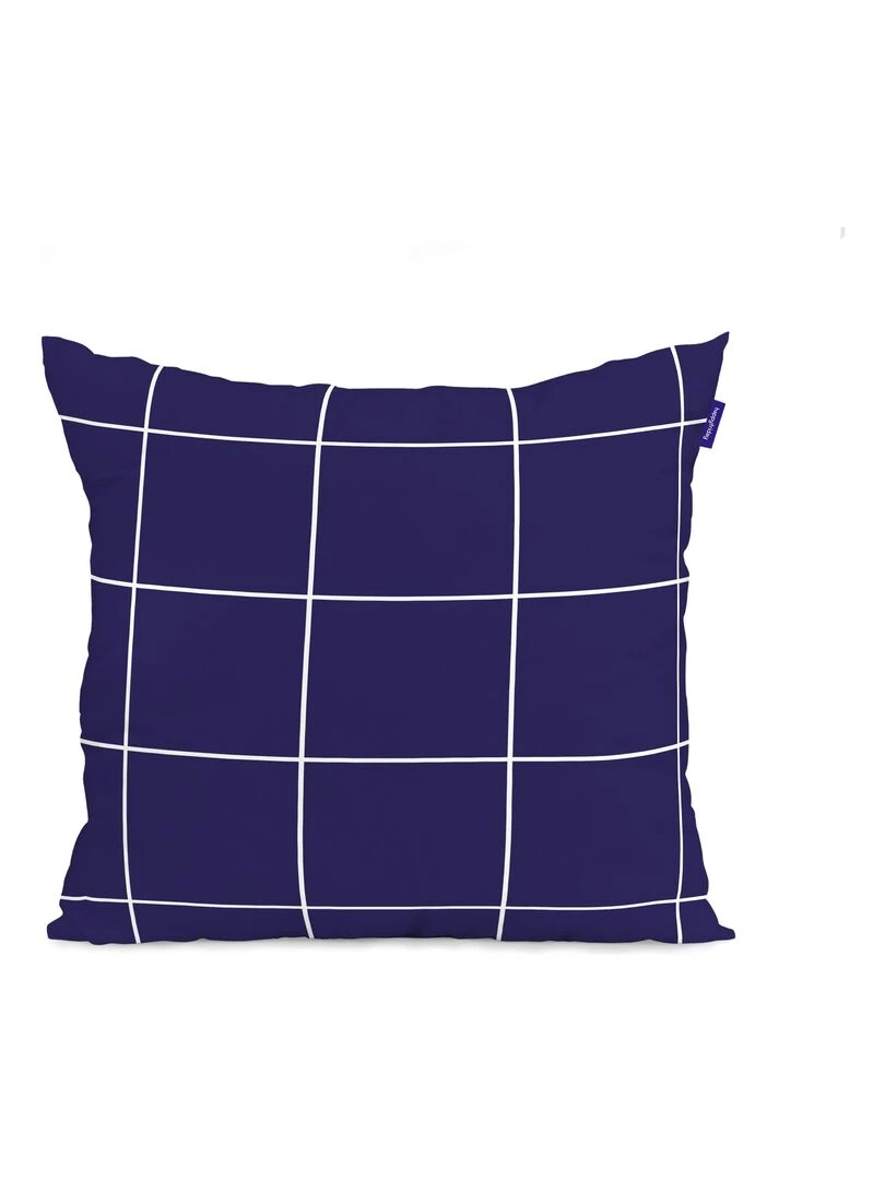 Housse de coussin Structure "Happyfriday" Blanc