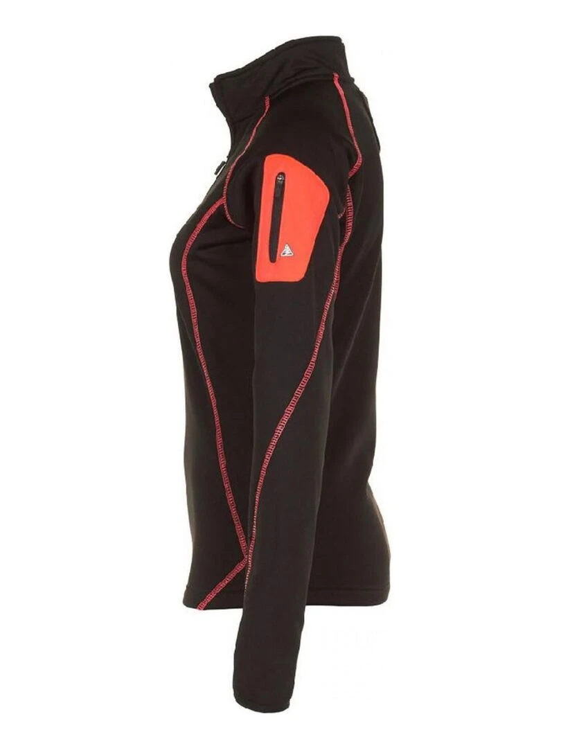 Sweat polarshell femme ACERUN   Noir Noir