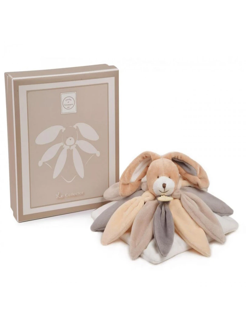 Coffret Doudou Lapin Collector Taupe (28 Cm) N/A