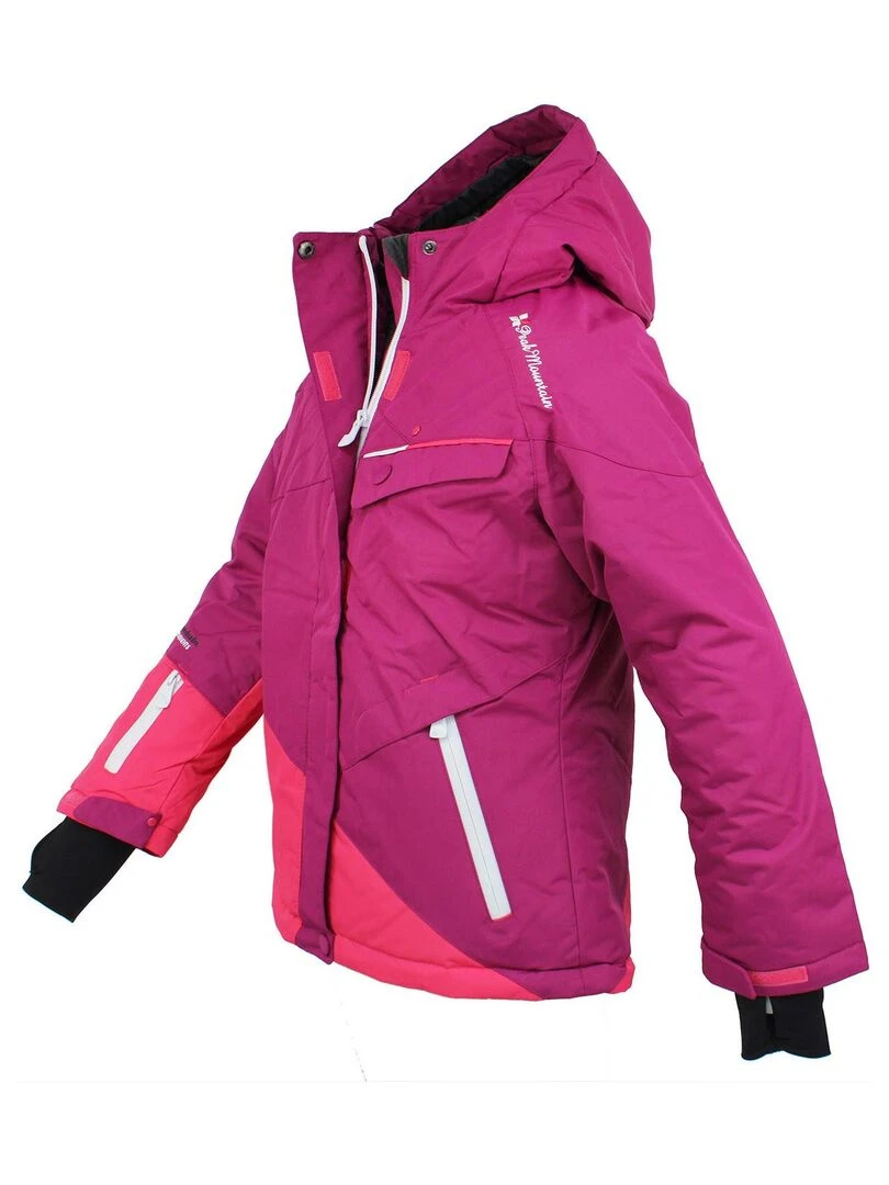Blouson de ski fille FATENE   PEAK MOUNTAIN   Rose fushia