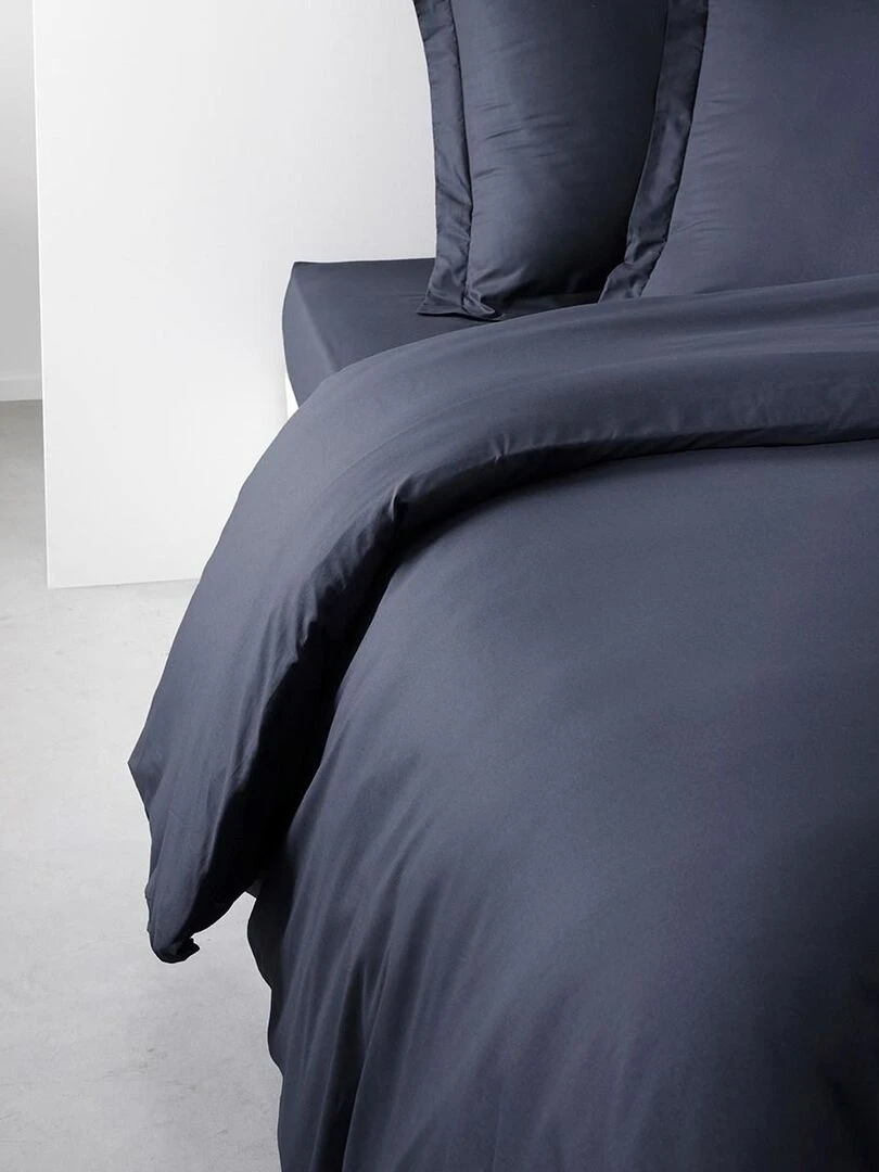 Housse de couette pour lit 'BIO ORGANIC' 'TODAY' Bleu marine