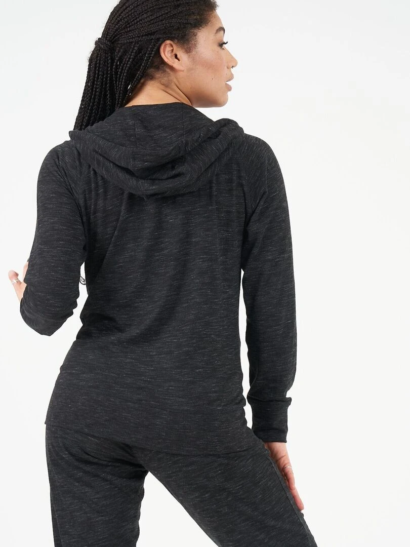 Dare 2B   Veste à capuche PULL THROUGH   Gris foncé