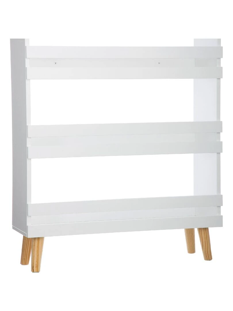 Bibliothèque enfant forme nuage   Blanc