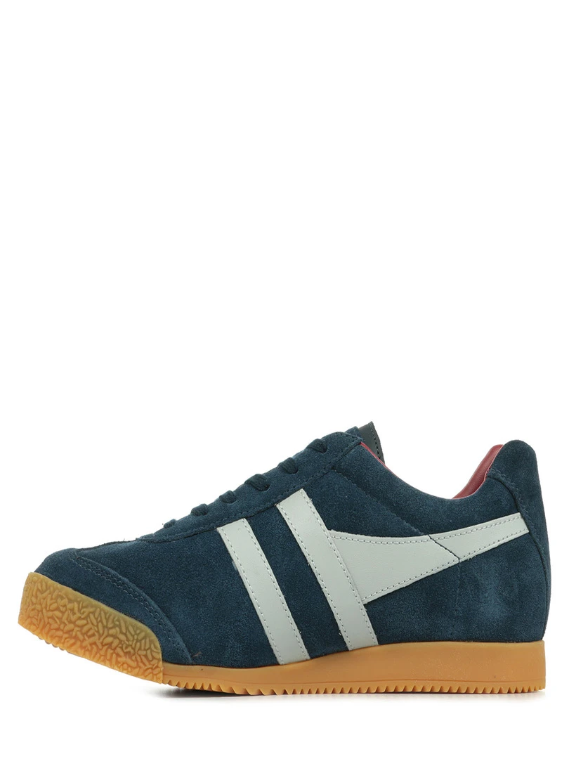 Baskets Gola Harrier Suede   Bleu marine