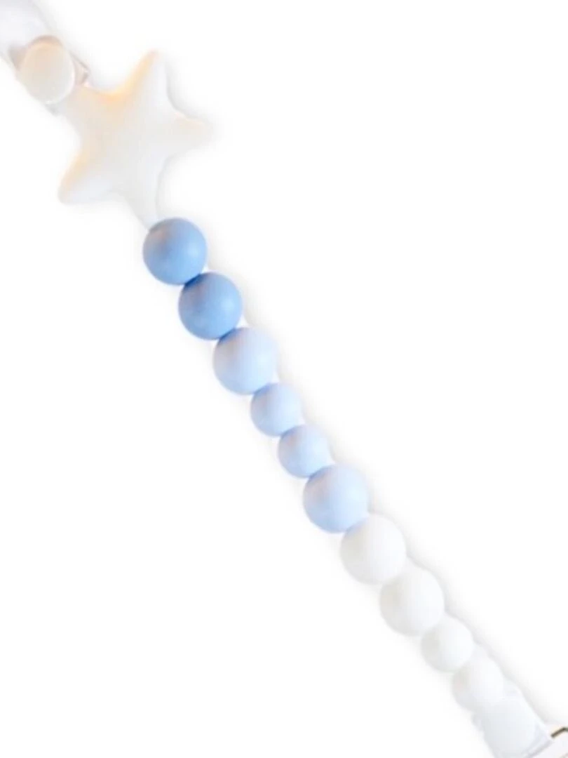 Accroche Tétine Lollipop Bleu Bleu