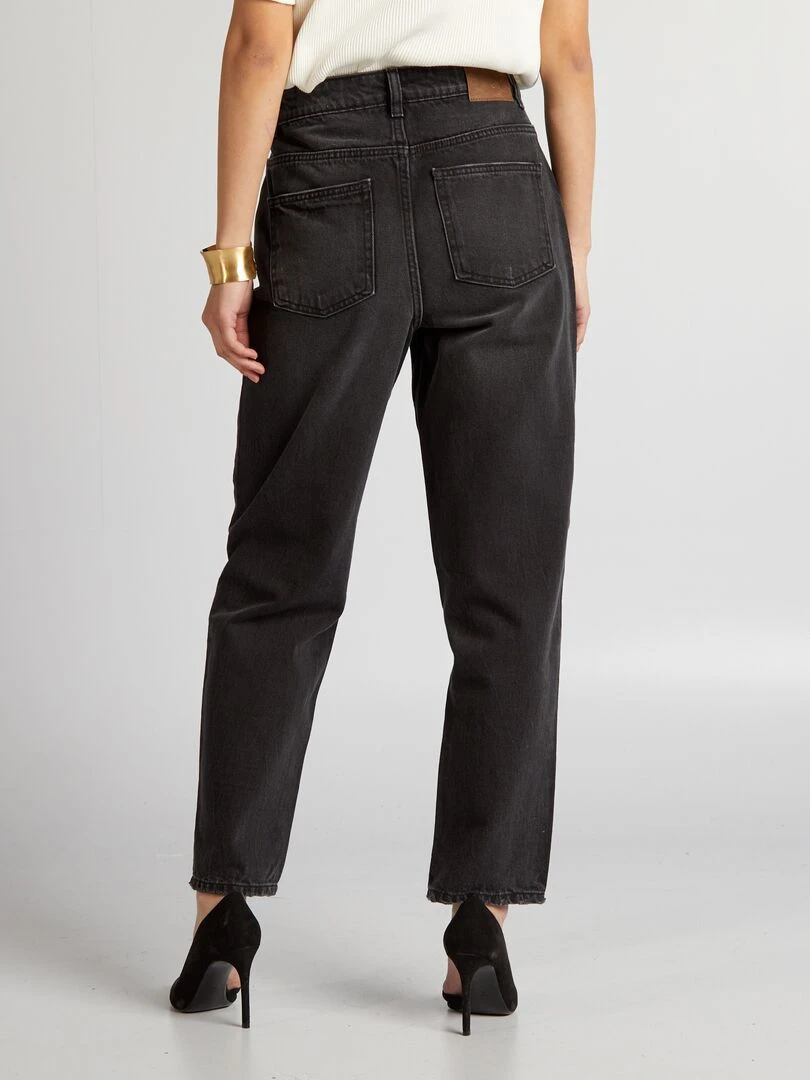 Jean straight   Gris foncé