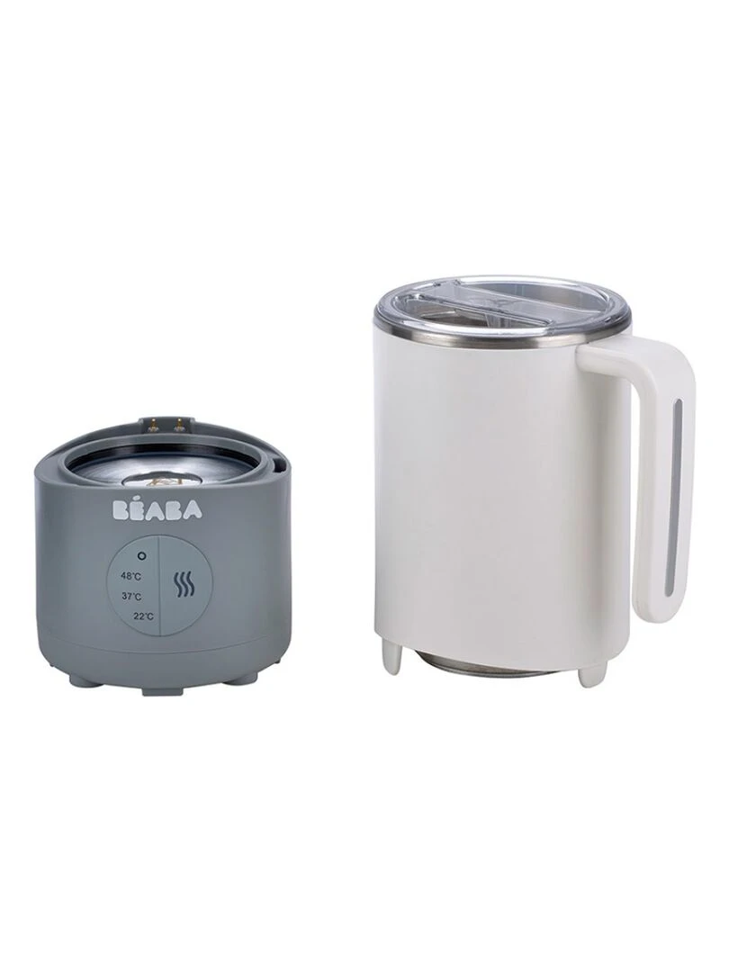 Préparateur de biberon Milk prep blanc et gris Blanc